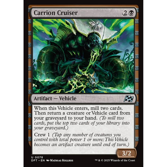 Carrion Cruiser, 78, uncommon, Magic: The Gathering, Aetherdrift