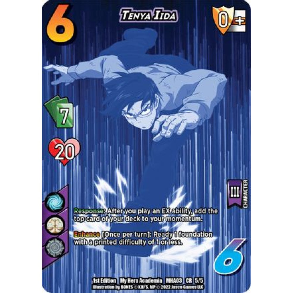 Tenya Iida, 5/24, CHROME, UniVersus, MHA03 Heroes Clash