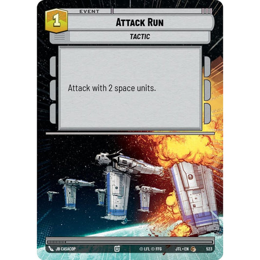 Attack Run, C, JTL 523) Hyperspace, Star Wars Unlimited