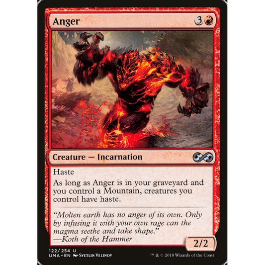 Anger uncommon 122 Magic the Gathering Ultimate Masters