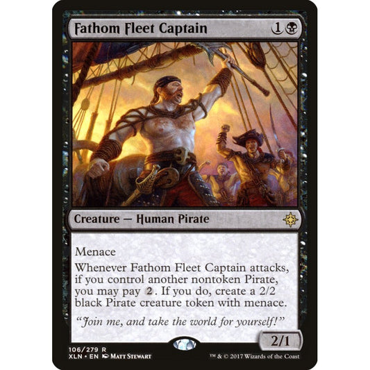 Fathom Fleet Captain rare 106 Magic the Gathering Ixalan