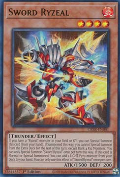 Sword Ryzeal (V.1 - Ultra Rare) - Crossover Breakers (Ultra Rare) [CRBR-001]