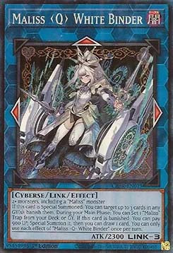 Maliss Q White Binder (V.2 - Collectors Rare) - Crossover Breakers (Collectors Rare) [CRBR-019]