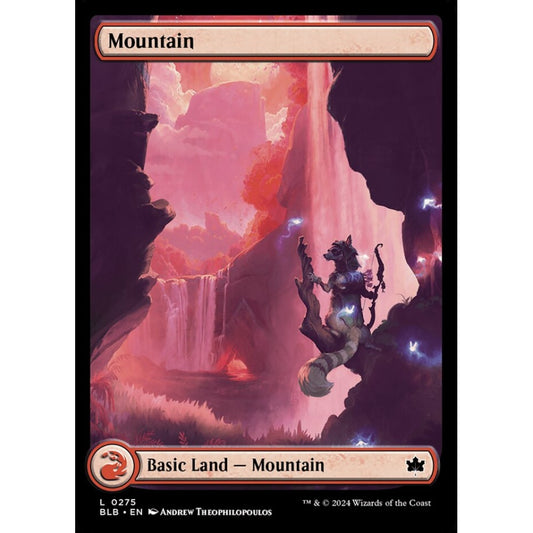 Mountain, 275, common, Magic: The Gathering, Bloomburrow