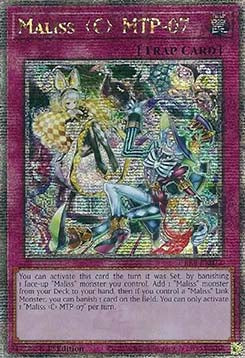 Maliss C MTP-07 (V.3 - Quarter Century Secret Rare) - Crossover Breakers (Quarter Century Secret Rare) [CRBR-022]