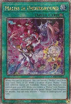 Maliss in Underground (V.3 - Quarter Century Secret Rare) - Crossover Breakers (Quarter Century Secret Rare) [CRBR-021]