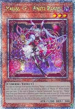 Maliss P White Rabbit (V.3 - Quarter Century Secret Rare) - Crossover Breakers (Quarter Century Secret Rare) [CRBR-015]