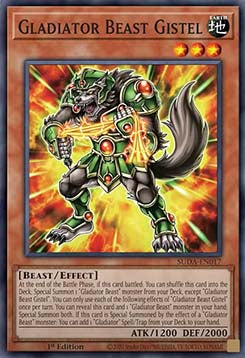 Gladiator Beast Gistel - Supreme Darkness (Super Rare) [SUDA-017]