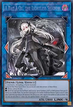 A Bao A Qu, the Lightless Shadow (V.1 - Secret Rare) - Supreme Darkness (Secret Rare) [SUDA-049]