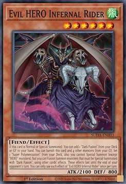 Evil HERO Infernal Rider - Supreme Darkness (Common) [SUDA-003]