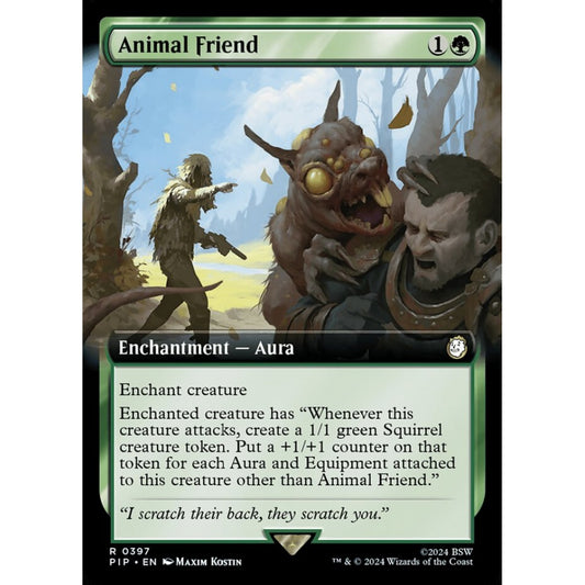 Animal Friend rare 397 Magic the Gathering Fallout