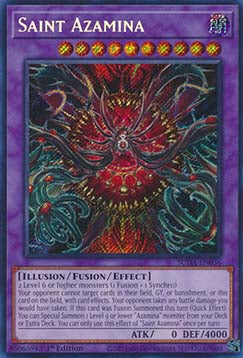 Saint Azamina (V.1 - Secret Rare) - Supreme Darkness (Secret Rare) [SUDA-036]