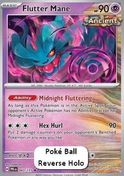 Flutter Mane - Prismatic Evolutions: Additionals (Rare) [xPRE-043]