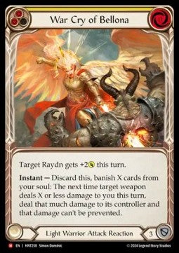 War Cry of Bellona (Rainbow Foil) - The Hunted (Majestic) [HNT-258]
