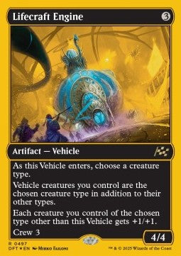 Lifecraft Engine (V.1) - Aetherdrift: First-Place (Rare) [DFTFP-497]