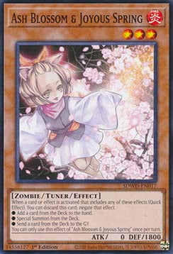 Ash Blossom & Joyous Spring - Structure Deck: Blue-Eyes White Destiny (Common) [SDWD-017]