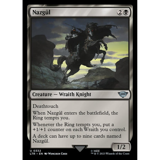 Nazgûl, uncommon, 332, Magic the Gathering, The Lord of the Rings: Tales of Middle-earth