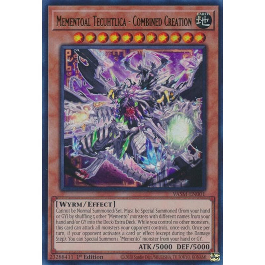 Mementoal Tecuhtlica - Combined Creation VASM-EN001 Ultra Yu-Gi-Oh Valiant Smashers