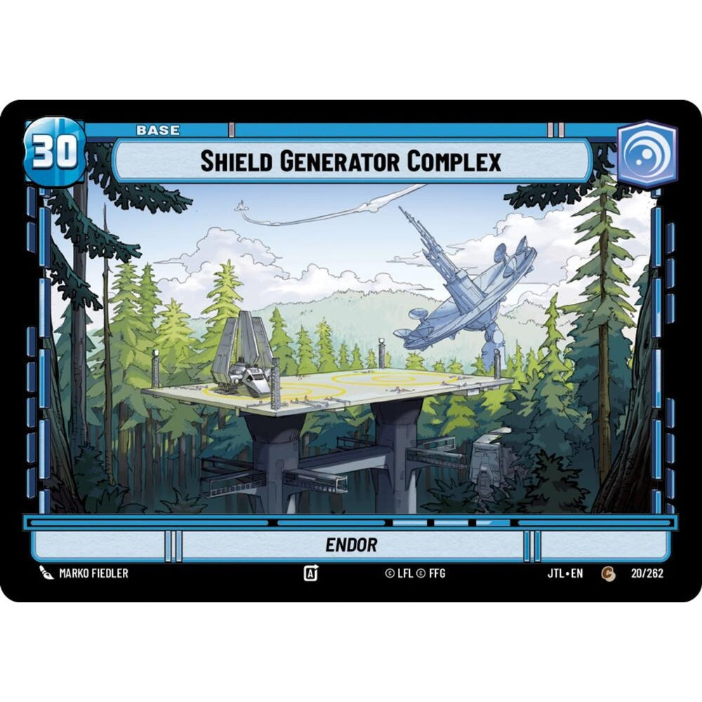 Shield Generator Complex, C, JTL 020), Star Wars Unlimited