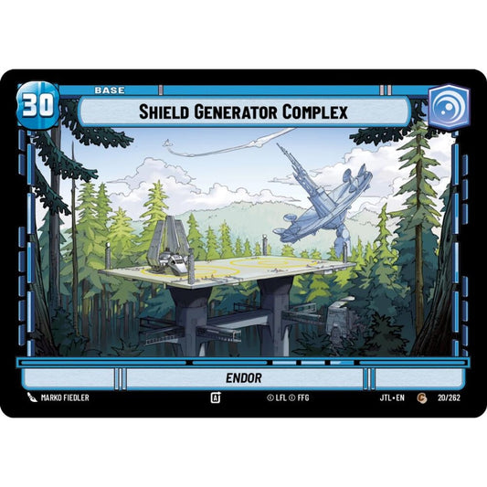 Shield Generator Complex, C, JTL 020), Star Wars Unlimited