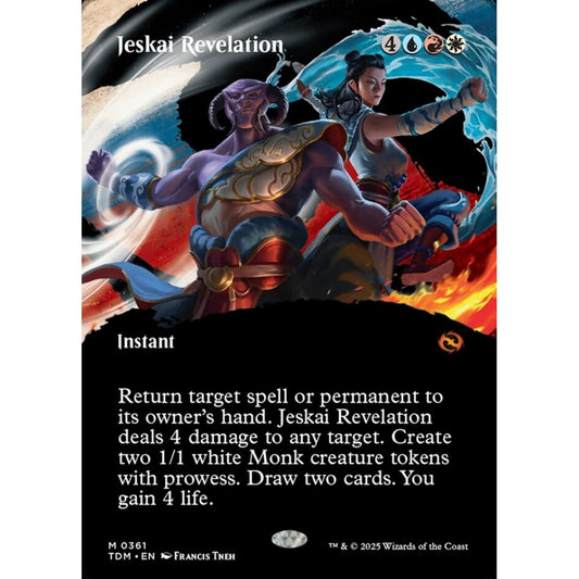 Jeskai Revelation mythic 361 Magic the Gathering Tarkir: Dragonstorm
