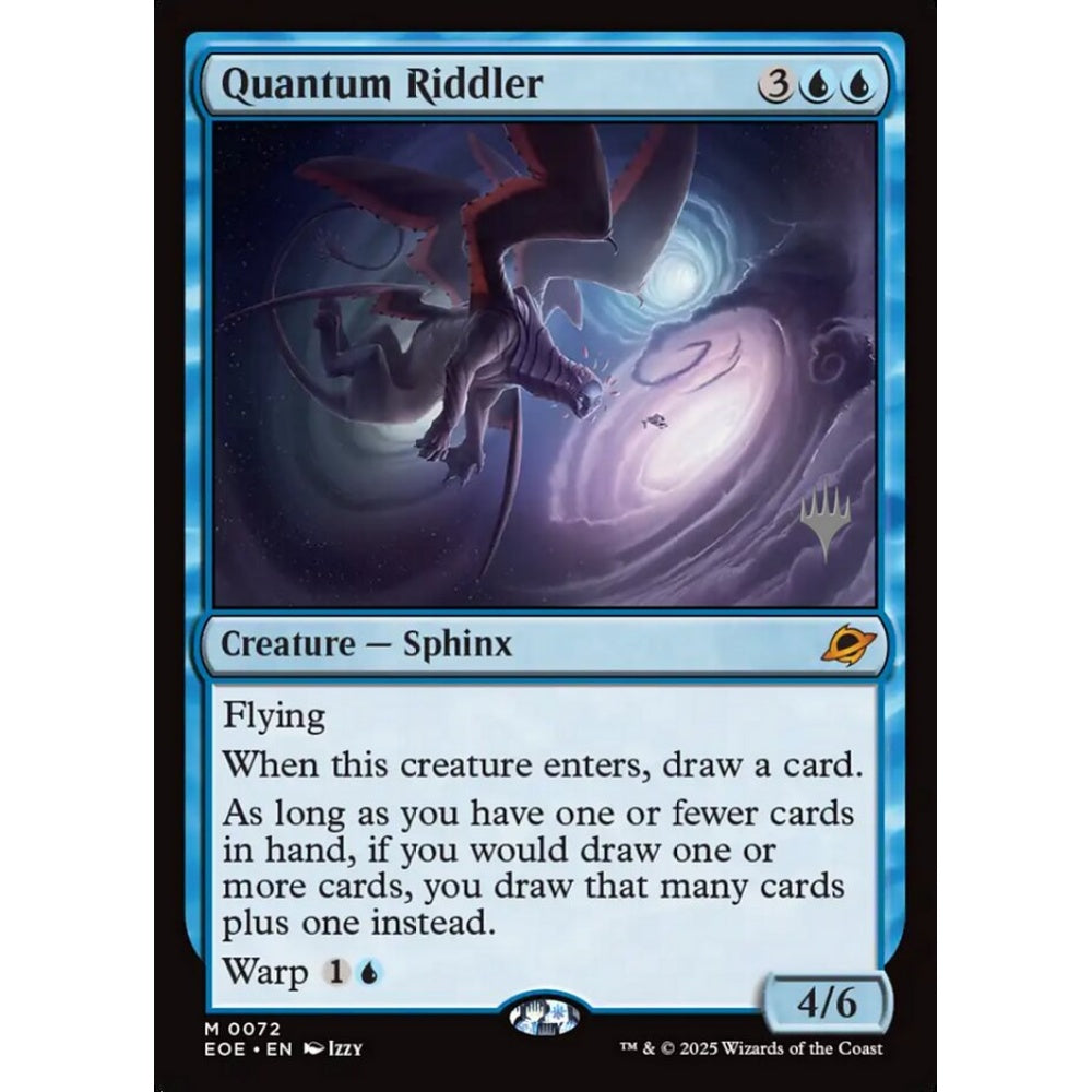 Quantum Riddler mythic 72p Magic the Gathering Edge of Eternities Promos