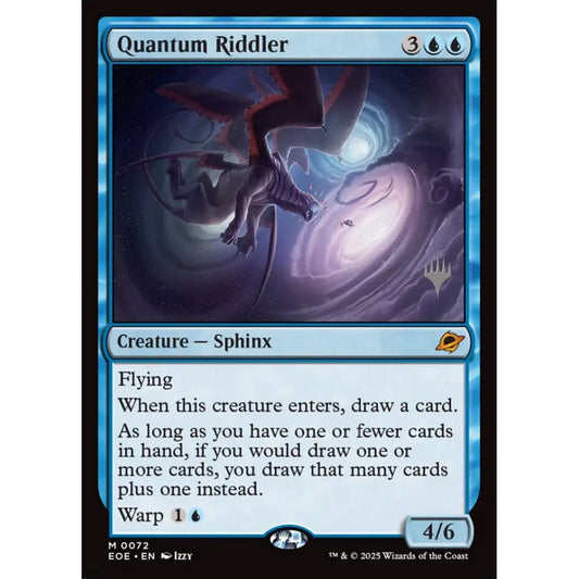 Quantum Riddler mythic 72p Magic the Gathering Edge of Eternities Promos