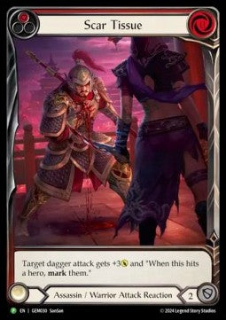 Scar Tissue (Red) (Extended Art Rainbow Foil) - GEM Pack Promos (Promo) [GEM-030]