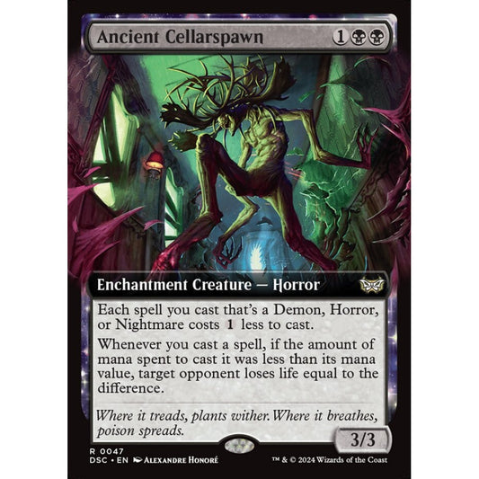 Ancient Cellarspawn, 47, rare, Magic: The Gathering, Duskmourn: House of Horror Commander