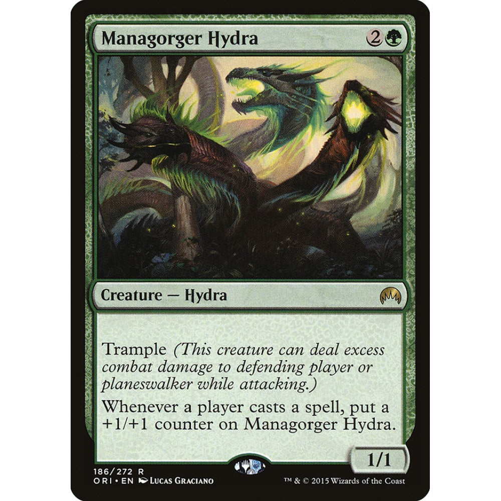 Managorger Hydra rare 186 Magic the Gathering Magic Origins