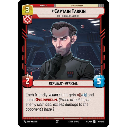 Captain Tarkin, U, JTL 161), Star Wars Unlimited
