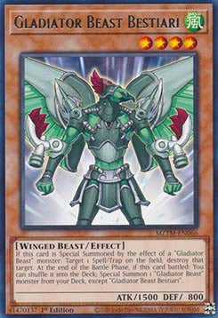 Gladiator Beast Bestiari - Maze of the Master (Rare) [MZTM-066]