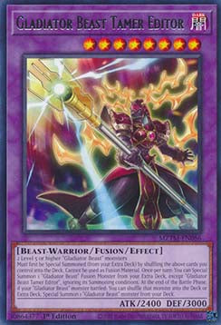 Gladiator Beast Tamer Editor - Maze of the Master (Rare) [MZTM-086]