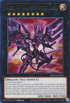 Number 107: Galaxy-Eyes Tachyon Dragon (V.1 - Rare) - Maze of the Master (Rare) [MZTM-091]