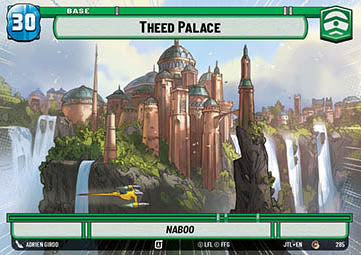Theed Palace // X-Wing Token