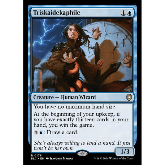 Triskaidekaphile, 178, rare, Magic: The Gathering, Bloomburrow