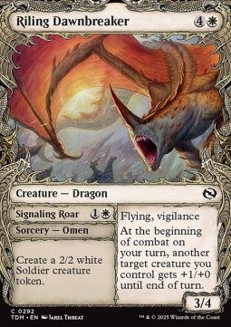 Riling Dawnbreaker // Signaling Roar