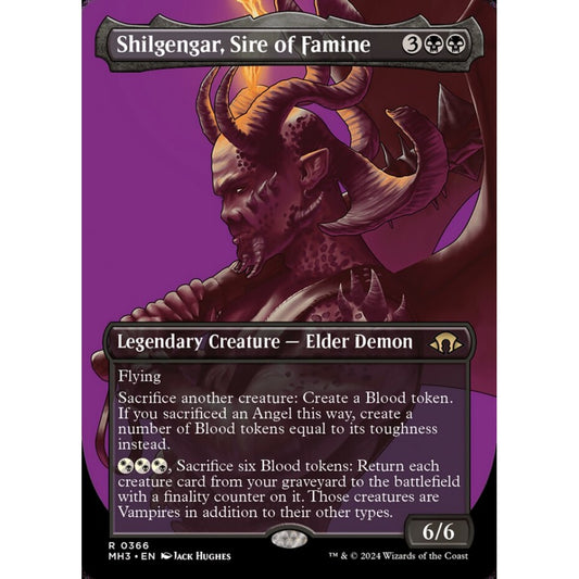 Shilgengar, Sire of Famine, 366, rare, Magic: The Gathering, Modern Horizons 3
