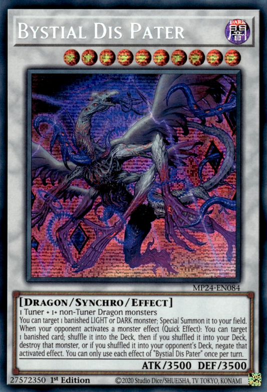 Bystial Dis Pater CYAC-EN041 Ultra Ultra Rare Yu-Gi-Oh Cyberstorm Access in Art