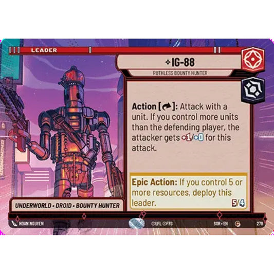 IG-88, 278, C, Star Wars Unlimited, Sparks Of Rebellion