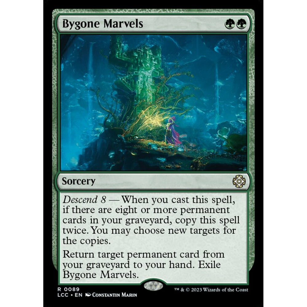 Bygone Marvels rare 89 Magic the Gathering The Lost Caverns of Ixalan Commander