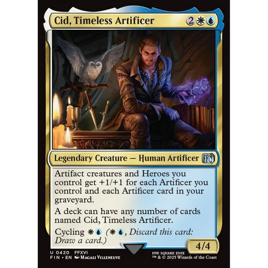 Cid, Timeless Artificer uncommon 420 Magic the Gathering Final Fantasy