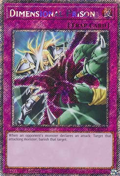 Dimensional Prison (V.1 - Platinum Secret Rare) - Quarter Century Stampede (Platinum Secret Rare) [RA04-132]