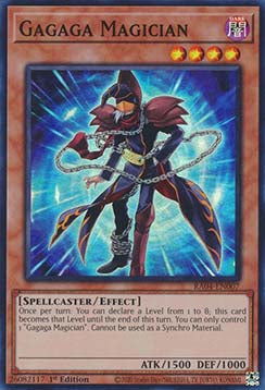 Gagaga Magician (V.1 - Super Rare) - Quarter Century Stampede (Super Rare) [RA04-007]