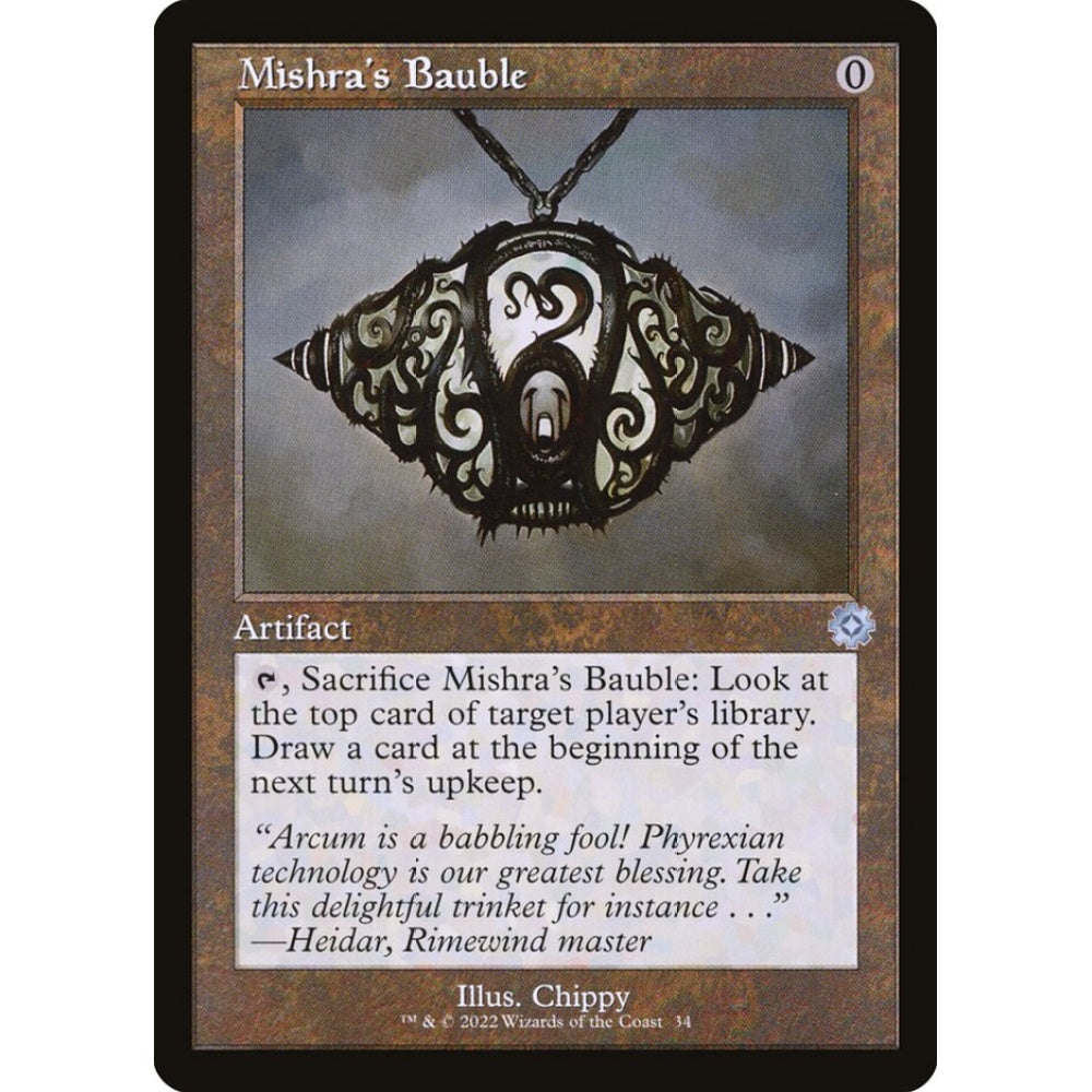 Mishra's Bauble uncommon 34 Magic the Gathering The Brothers' War Retro Artifacts