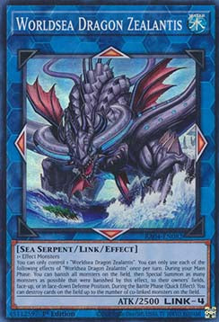 Worldsea Dragon Zealantis (V.1 - Super Rare) - Quarter Century Stampede (Super Rare) [RA04-082]