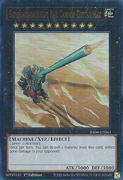 Superdreadnought Rail Cannon Gustav Max (V.2 - Ultra Rare) - Quarter Century Stampede (Ultra Rare) [RA04-063]