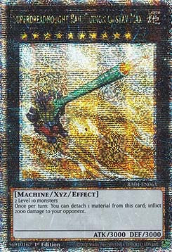 Superdreadnought Rail Cannon Gustav Max (V.5 - Quarter Century Secret Rare) - Quarter Century Stampede (Quarter Century Secret Rare) [RA04-063]