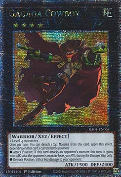 Gagaga Cowboy (V.5 - Quarter Century Secret Rare) - Quarter Century Stampede (Quarter Century Secret Rare) [RA04-064]
