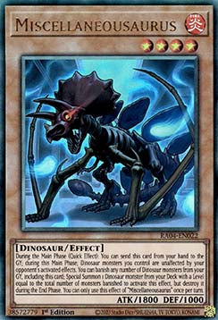 Miscellaneousaurus (V.7 - Ultimate Rare) - Quarter Century Stampede (Ultimate Rare) [RA04-022]